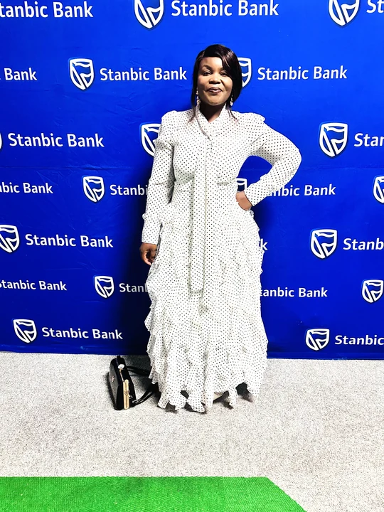 A portrait of Yvonne Sibanda at the event.